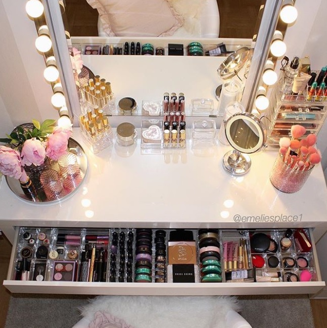 Ideas para organizar tu maquillaje 💄💋 - Belleza & Glamour