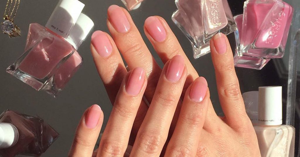 3. Light pink nail polish - wide 1