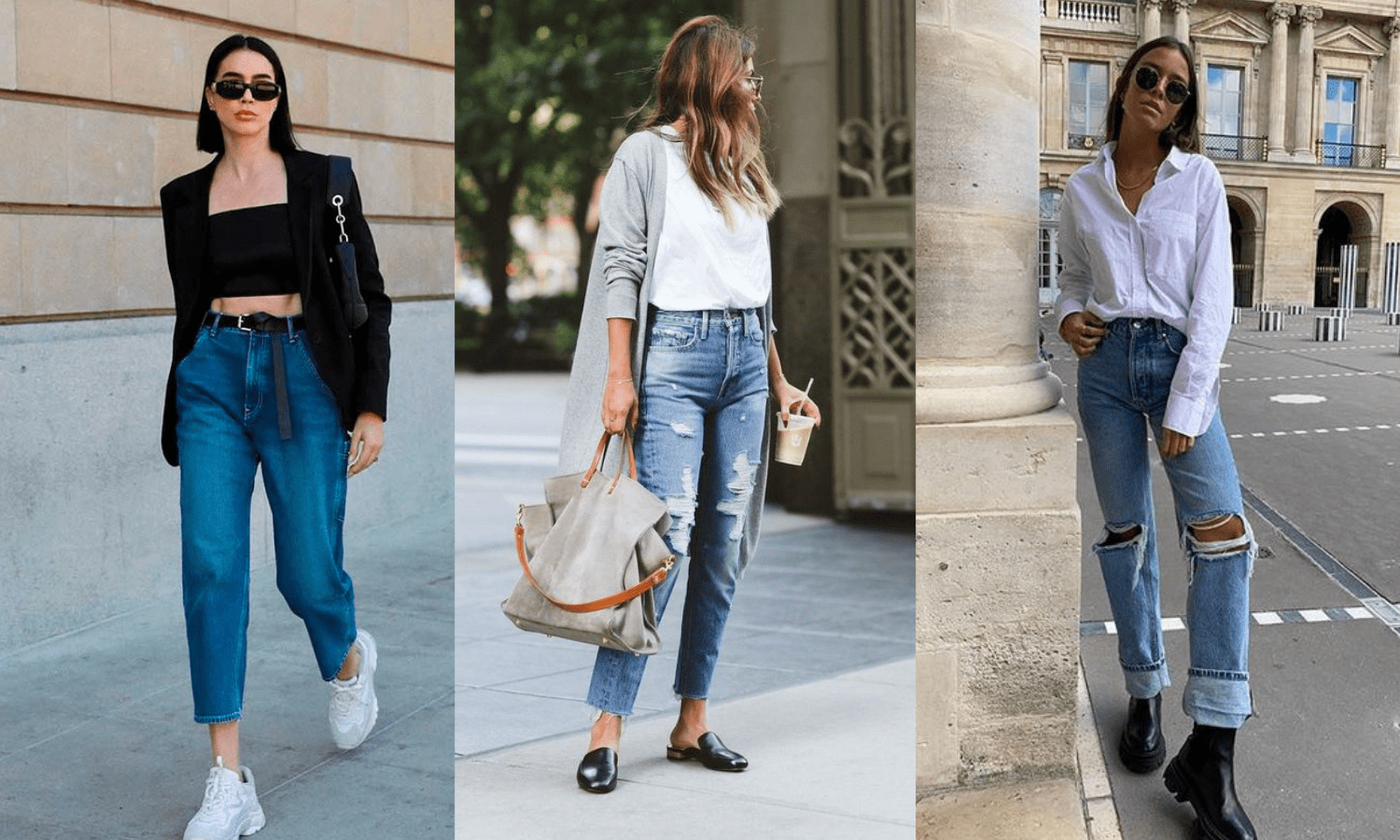 Zapatos que puedes combinar con tus mom jeans Cromos